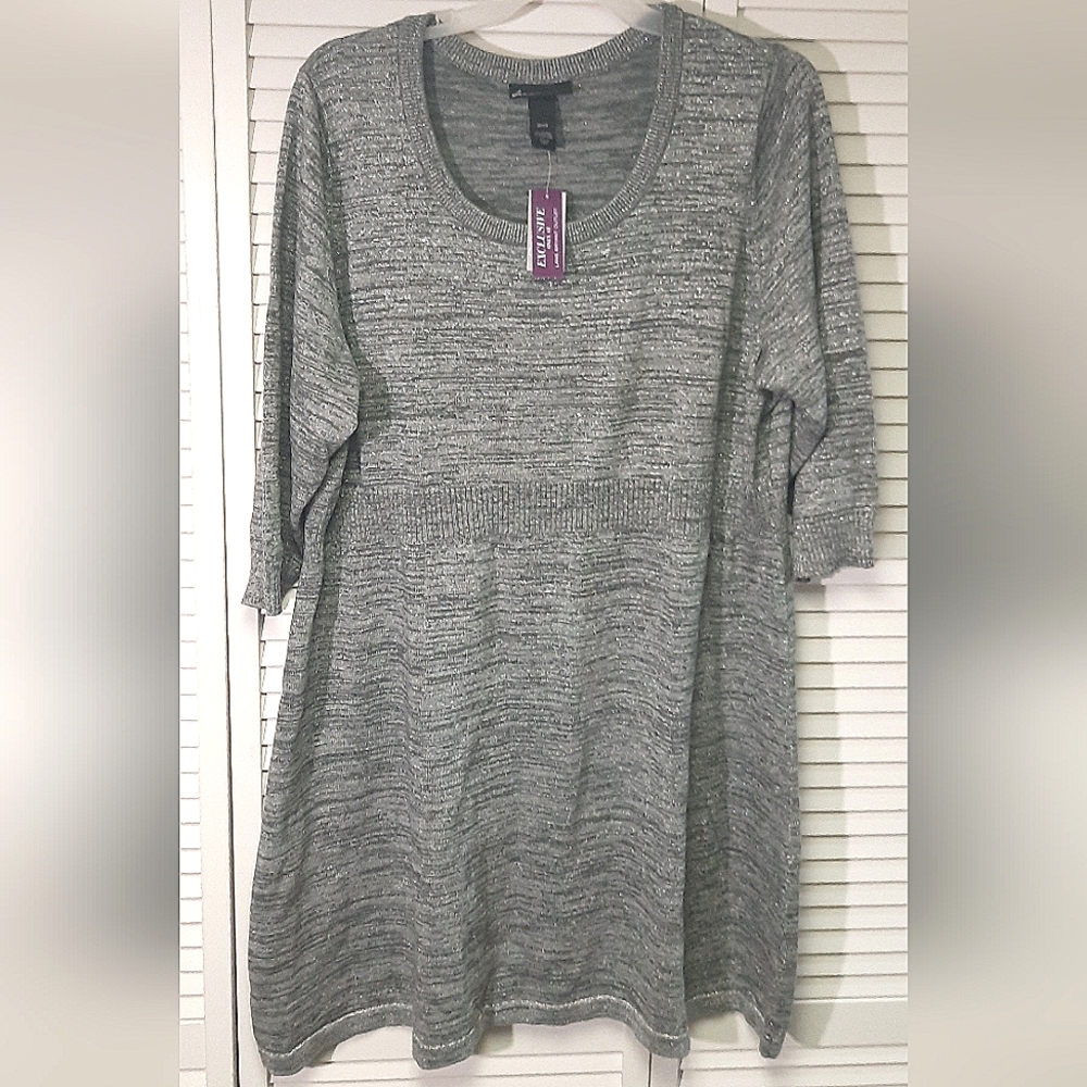 Lane Bryant Outlet Exclusive Stretch Sweater dress! NWT! SZ. 26/28
